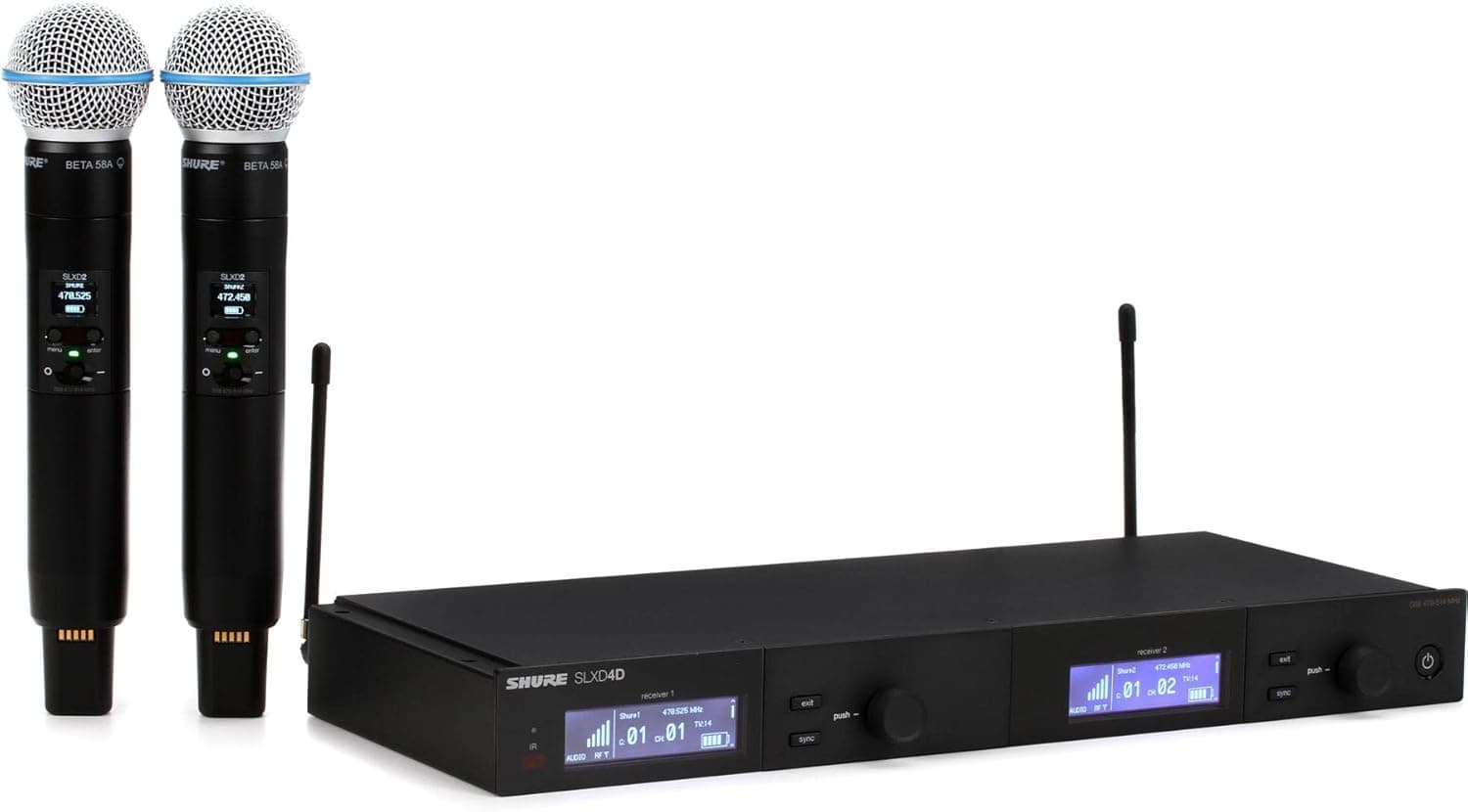 Shure SLXD24D B58A